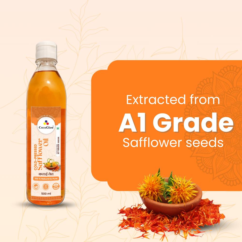 Cold Pressed Safflower Oil 500ml