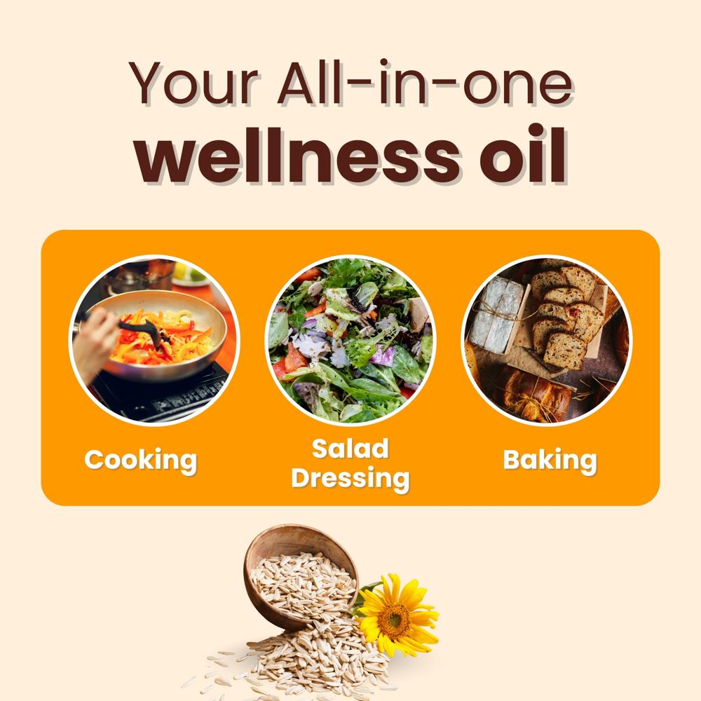 Cold Pressed Sunflower Oil 5Ltr