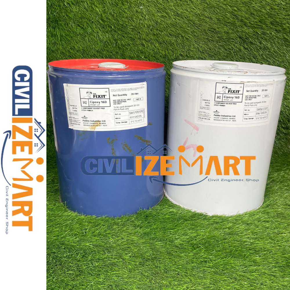 Dr Fixit Cipoxy 16D A+B Waterproofing Chemical - Application: Concrete Floors