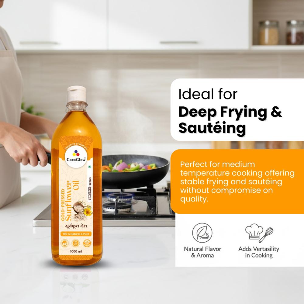 Cold Pressed Sunflower Oil 1L