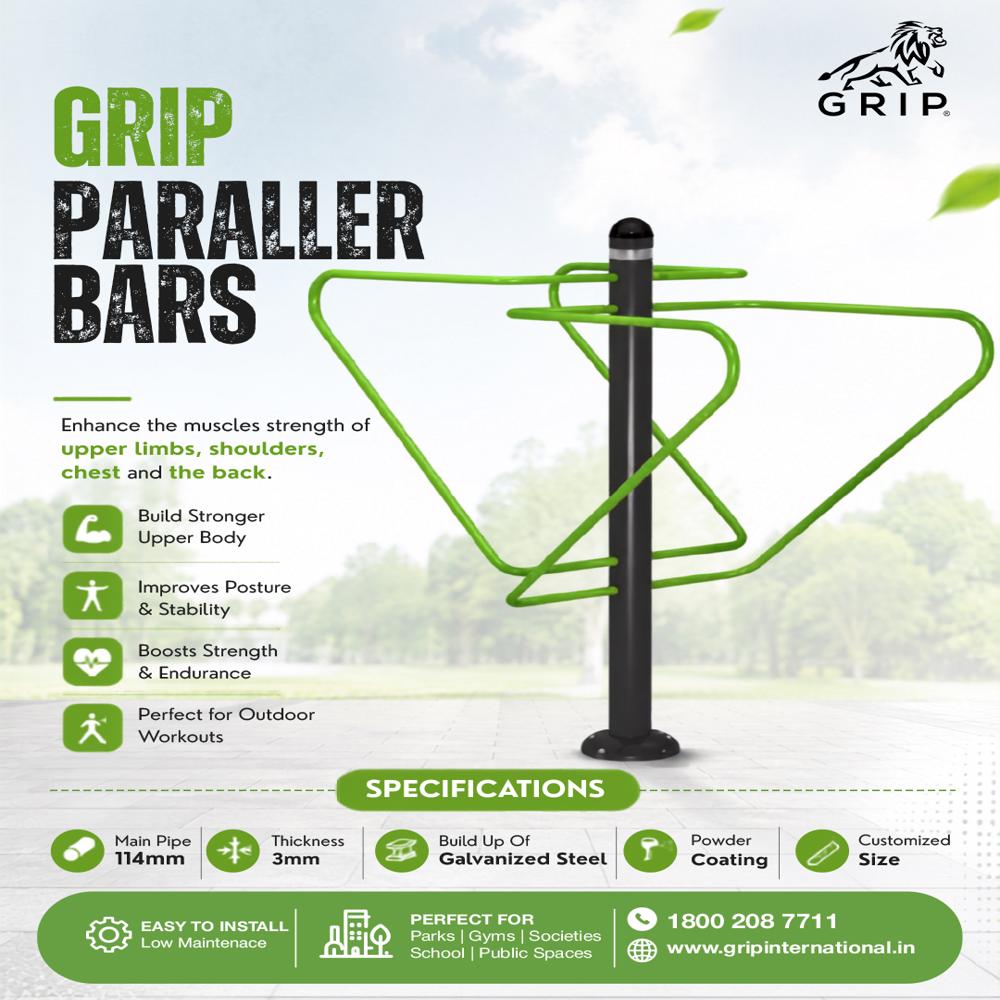 GRIP Outdoor Parallel Bars Exercise Equipment
