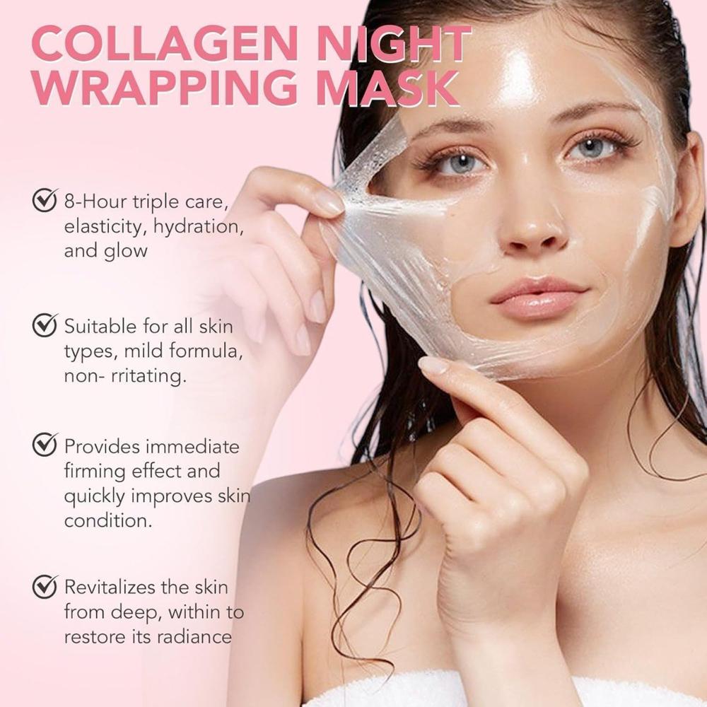 Collagen Night Wrapping Mask for Adults