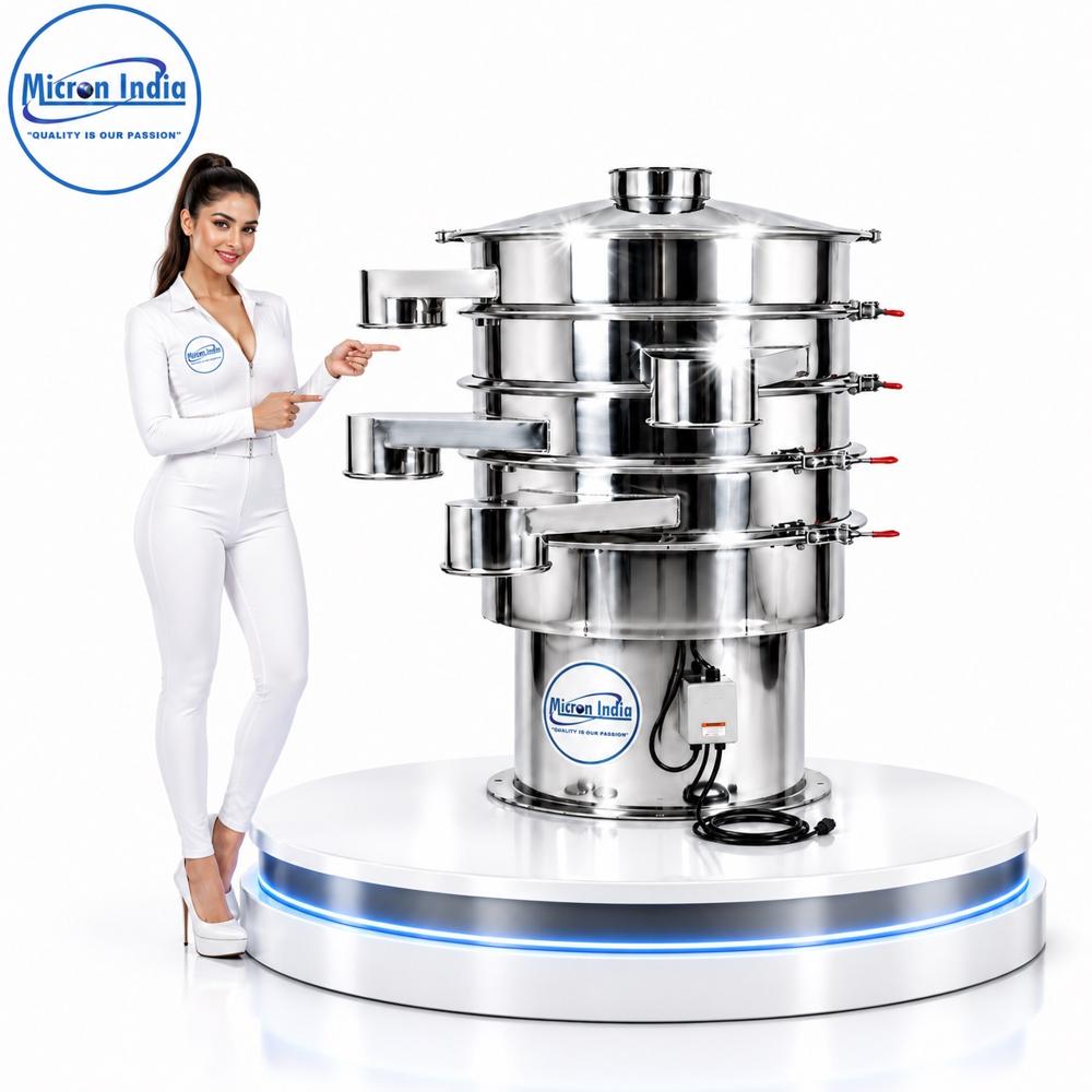 30inch 3deck Vibro Sifter - Capacity: 150 Kg