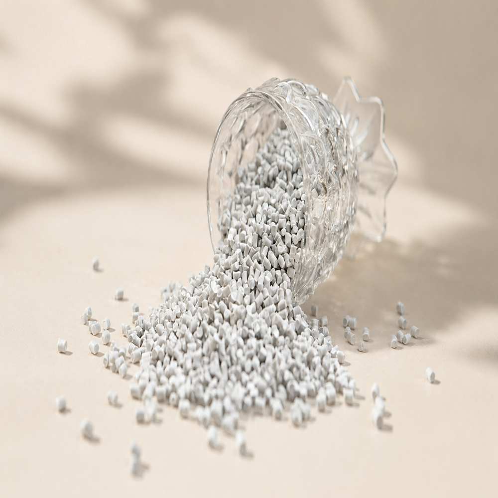 Reprocessed Pp Granules - Color: White