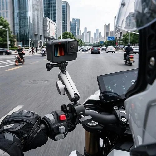 Motor Cycle Mounting Stand - Color: Grey