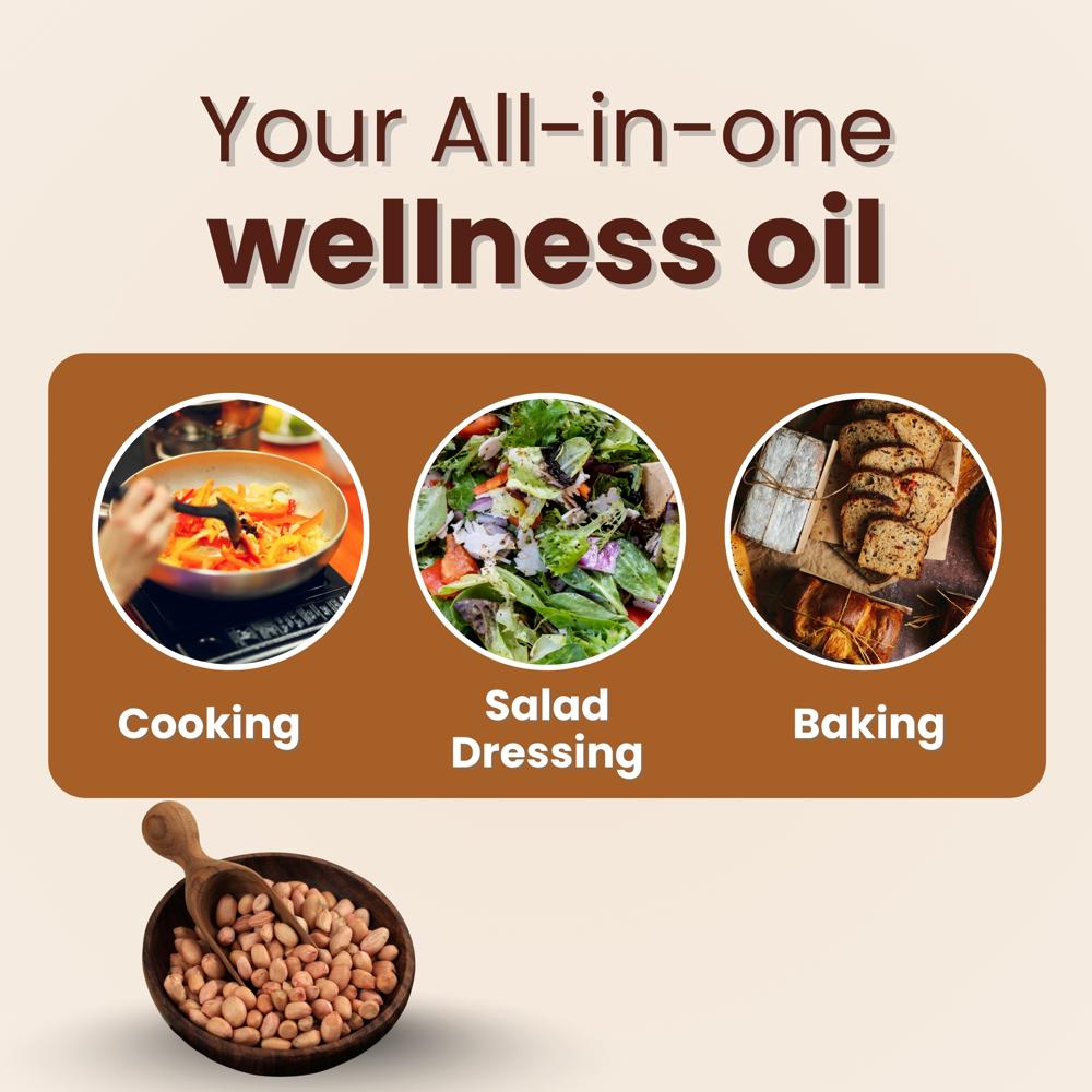 Cold Pressed Groundnut Oil - Application: Food Industry