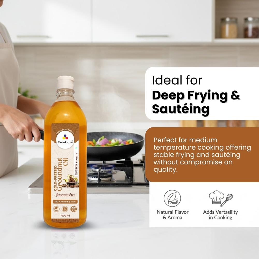 Cold Pressed Groundnut Oil - Application: Food Industry