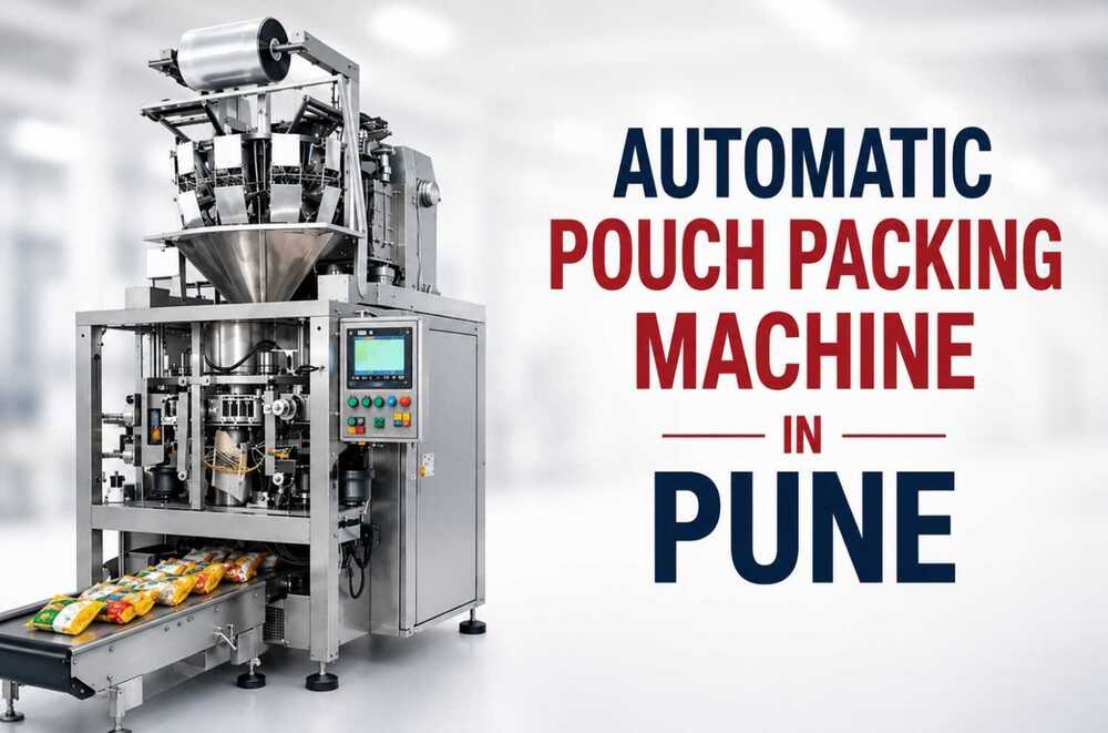 Fully Automatic High Speed Pouch Packing Machine - Stainless Steel, 800x650x1750 Mm, Grey/silver | Plc Control, Touch Screen Hmi, Servo Drive, Sensor Cutting, Adjustable Bag Size