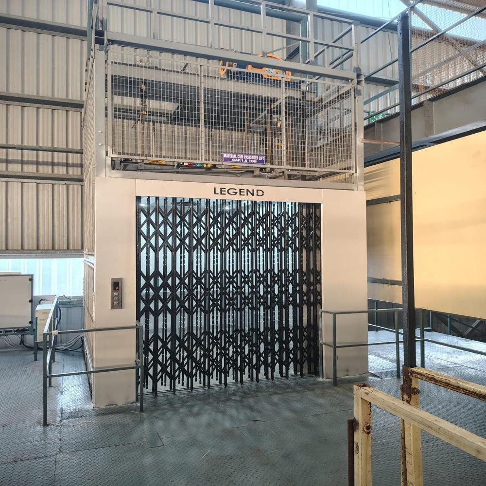 1 Ton MS Goods Lift Freight Elevator