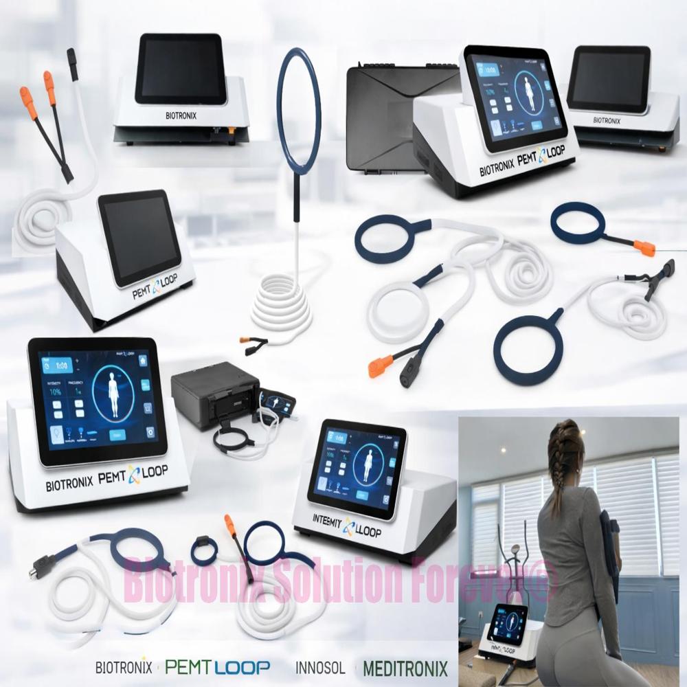 Advanced PEMT Loop Touchscreen Therapy System for Physiotherapy