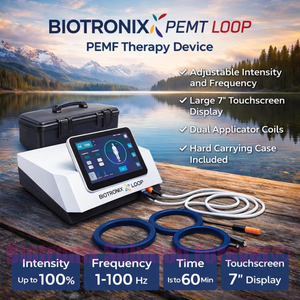 Advanced PEMT Loop Touchscreen Therapy System for Physiotherapy