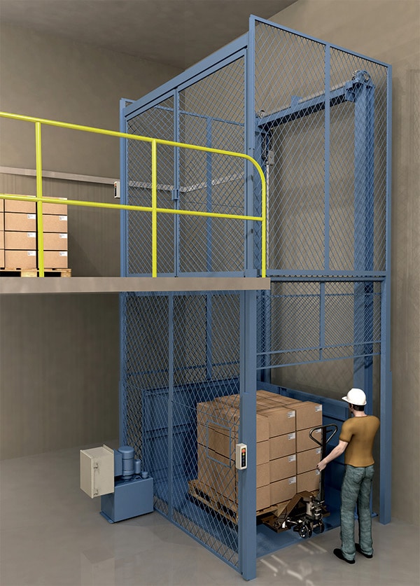 Industrial Hydraulic Elevator - Capacity: 1 Ton