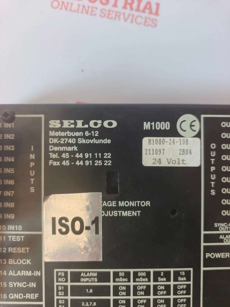 Selco M1000-24-10B Alarm Annunciator Unit