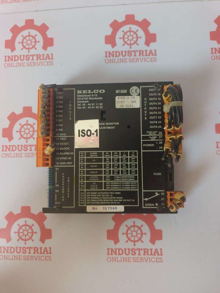 Selco M1000-24-10B Alarm Annunciator Unit