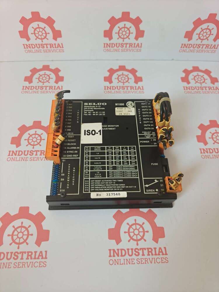 Selco M1000-24-10B Alarm Annunciator Unit