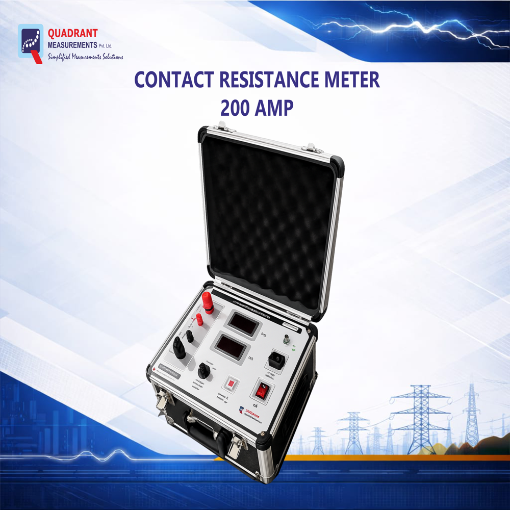 Contact Resistance Meter CRM 200A (Model QCRM-200)