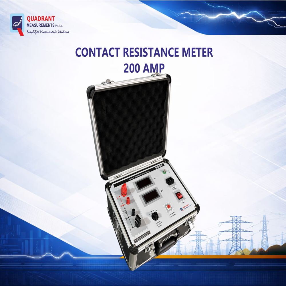 Contact Resistance Meter CRM 200A (Model QCRM-200)