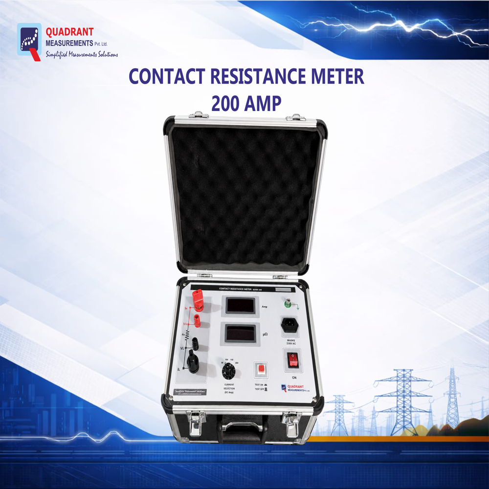 Contact Resistance Meter CRM 200A (Model QCRM-200)