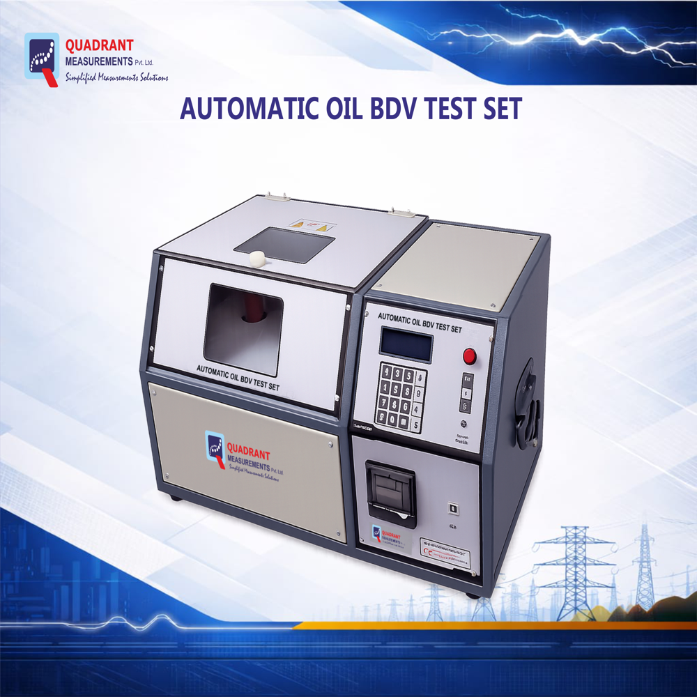 Automatic Oil Breakdown Voltage test set, Oil BDV Test Set ( QOITS-100A )