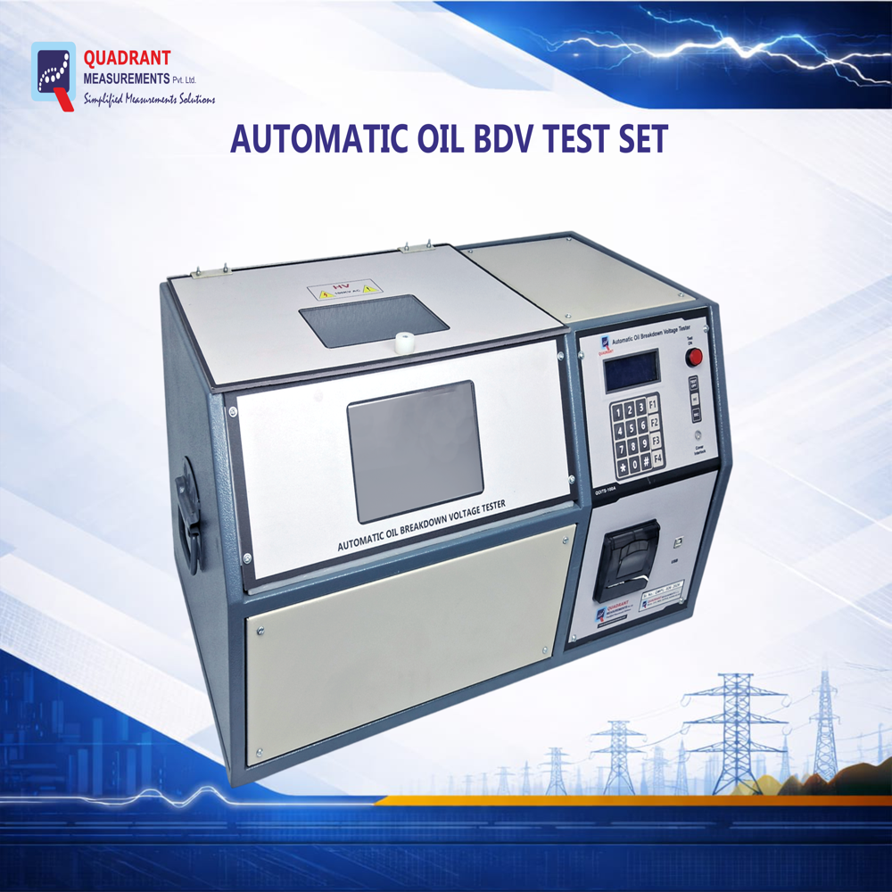 Automatic Oil Breakdown Voltage test set, Oil BDV Test Set ( QOITS-100A )