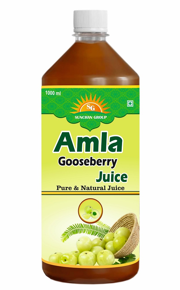 Amla Juice Gooseberry Karonda Juice 1 Ltr 1000 Ml Bottle Natural Juice Pack Of 1 X1000 Ml - Ingredients: Herbs