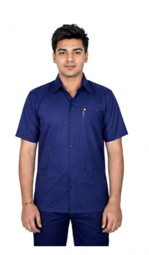 Plain Industrial Uniform Shirt