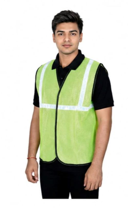 Green Reflective Safety Jacket