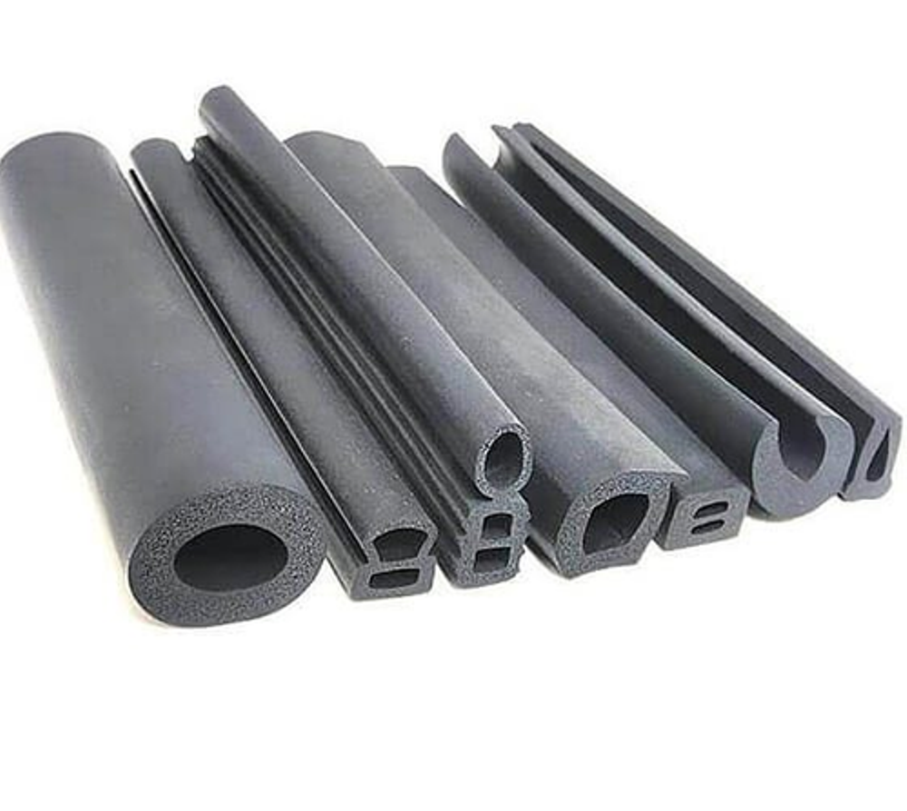 Section Profile - Epdm Rubber, 5-15 Mm Thickness, Black | Water, Uv, Ozone Resistant, High Flexibility, Custom Lengths