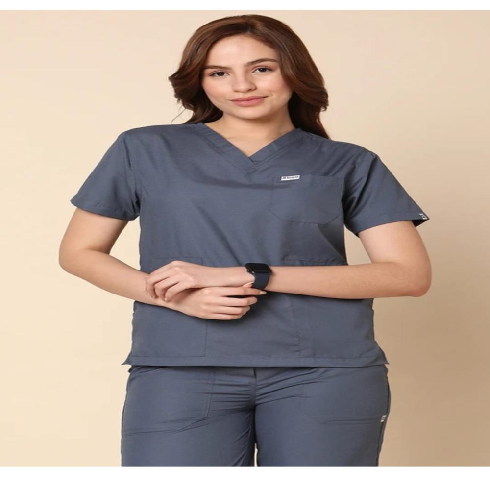 Premium V-Neck Medical Scrubs for Women