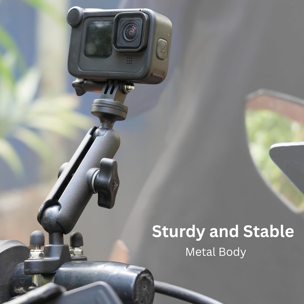 Stability Bike Camera Mount - Color: Black