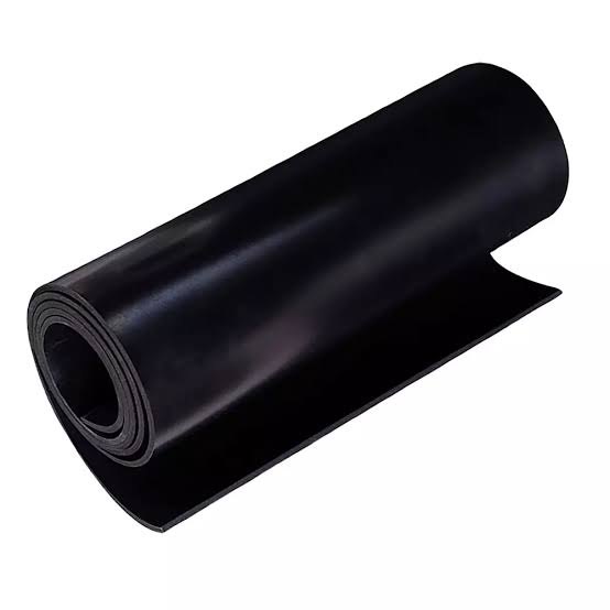 Nbr Rubber Sheet - Nitrile Butadiene Rubber, Up To 1.5m Width, Black, 65 Shore A Hardness, Oil And Chemical Resistant