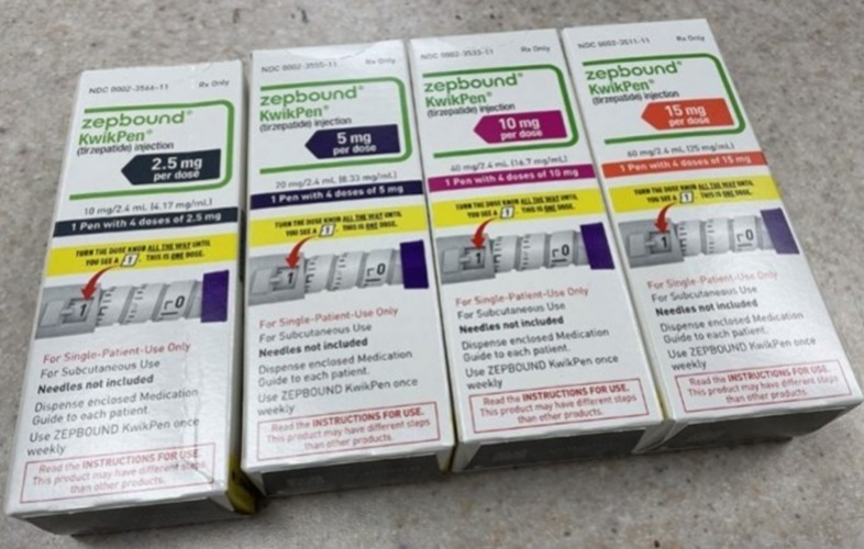 Zepbound KwikPen 12.5mg 4 Doses Prefilled Injection Pen - USA - Europe - Paraguay Fast Delivery