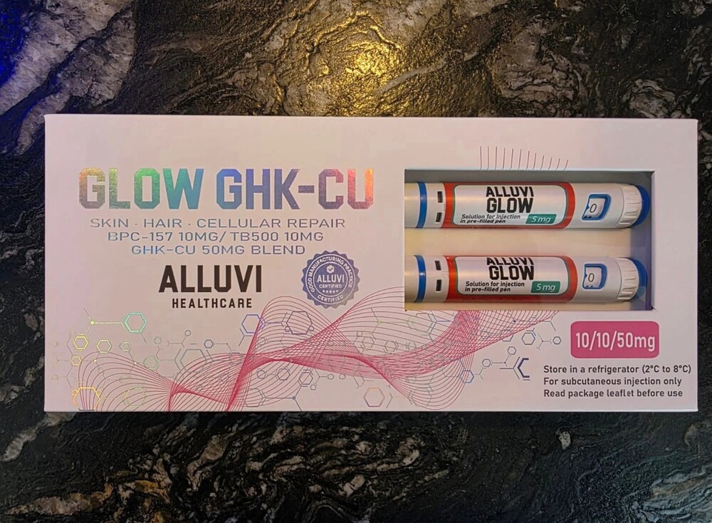 Alluvi Healthcare Glow 70mg GLOW GHK-CU Peptide Injection Pen