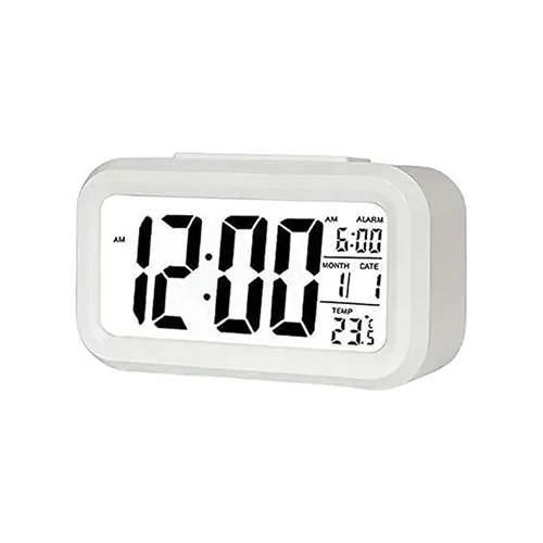 TINUMS Digital Alarm Clock (Multicolour)