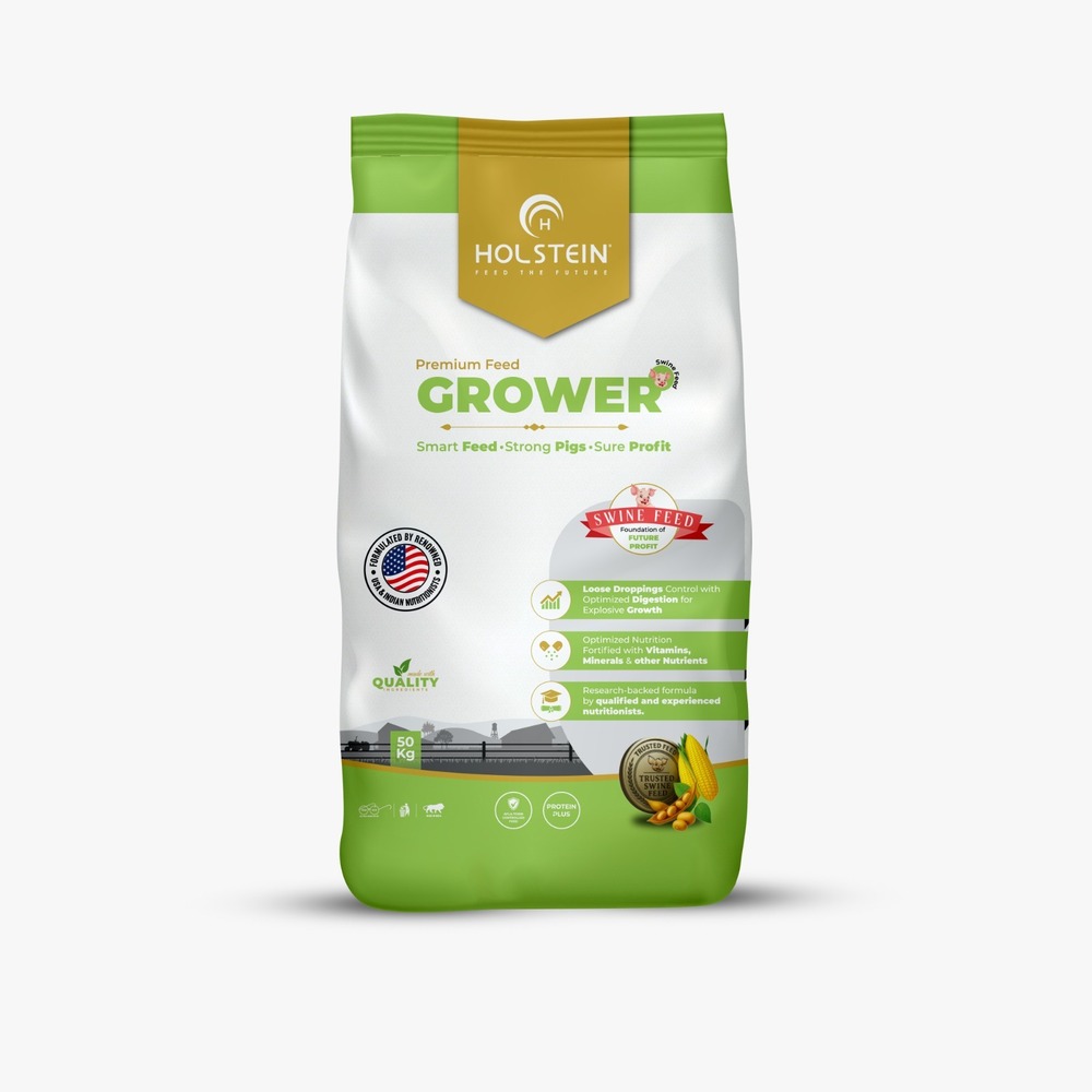 Swine Grower Feed - Color: Brown