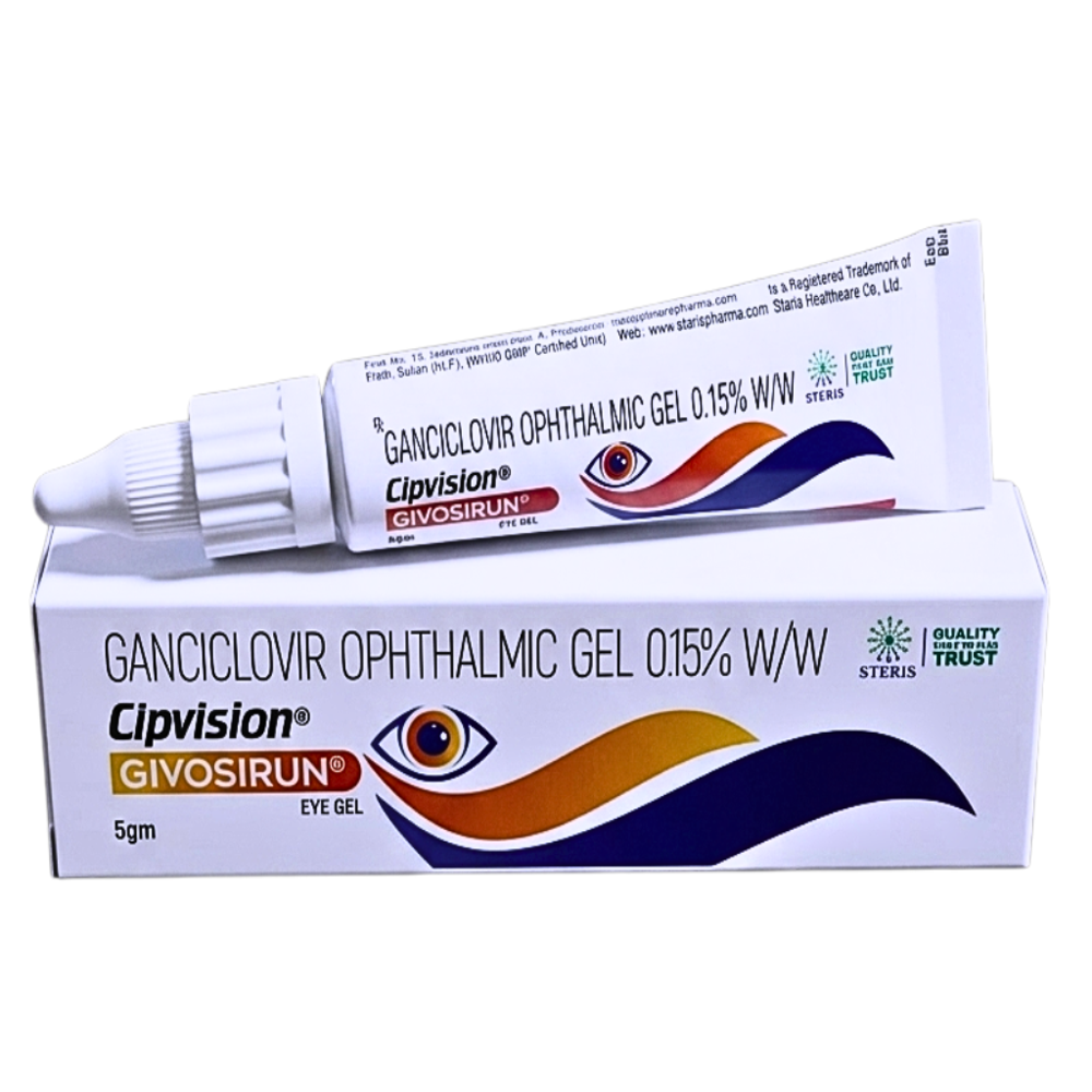 Ganciclovir Ophthalmic Gel 0.15% W/W