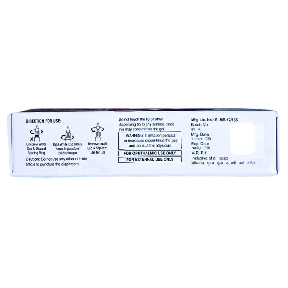 Ganciclovir Ophthalmic Gel 0.15% W/W