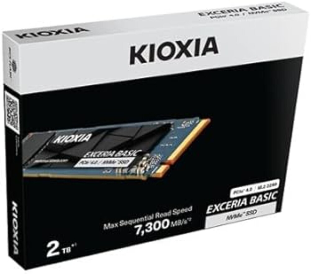 Kioxia LSF10Z001TG8 internal solid state drive 1 TB M.2 PCI Express 4.0 NVMe QLC