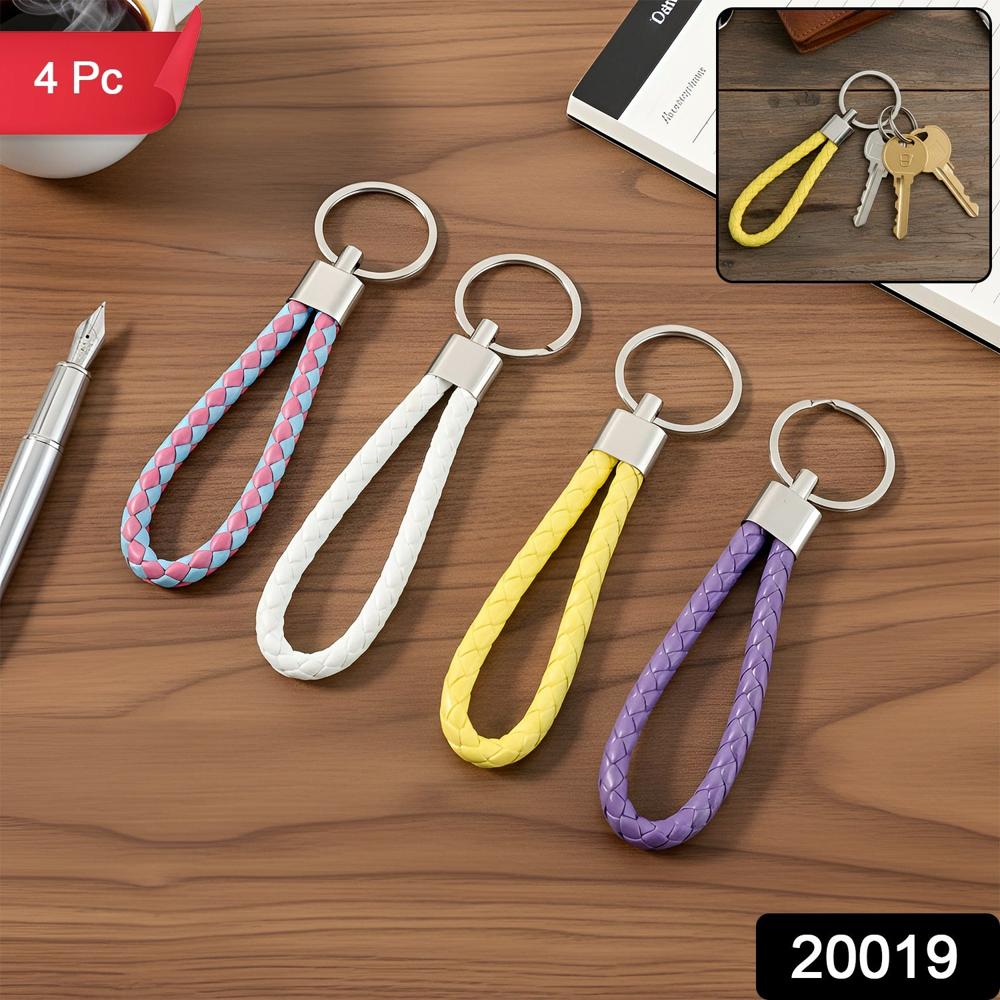 Braided Loop Keychain Set (4 Pc) - Application: As Per Product Requirement