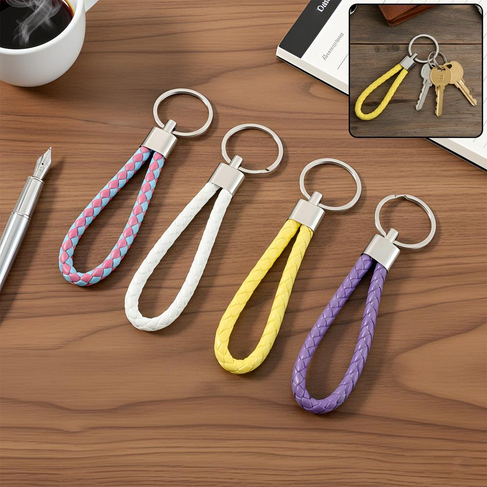 Braided Loop Keychain Set (4 Pc) - Application: As Per Product Requirement