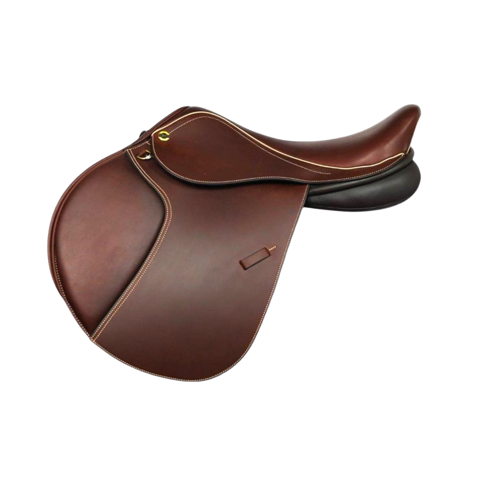 Horse Jumping Saddle - Color: Brown