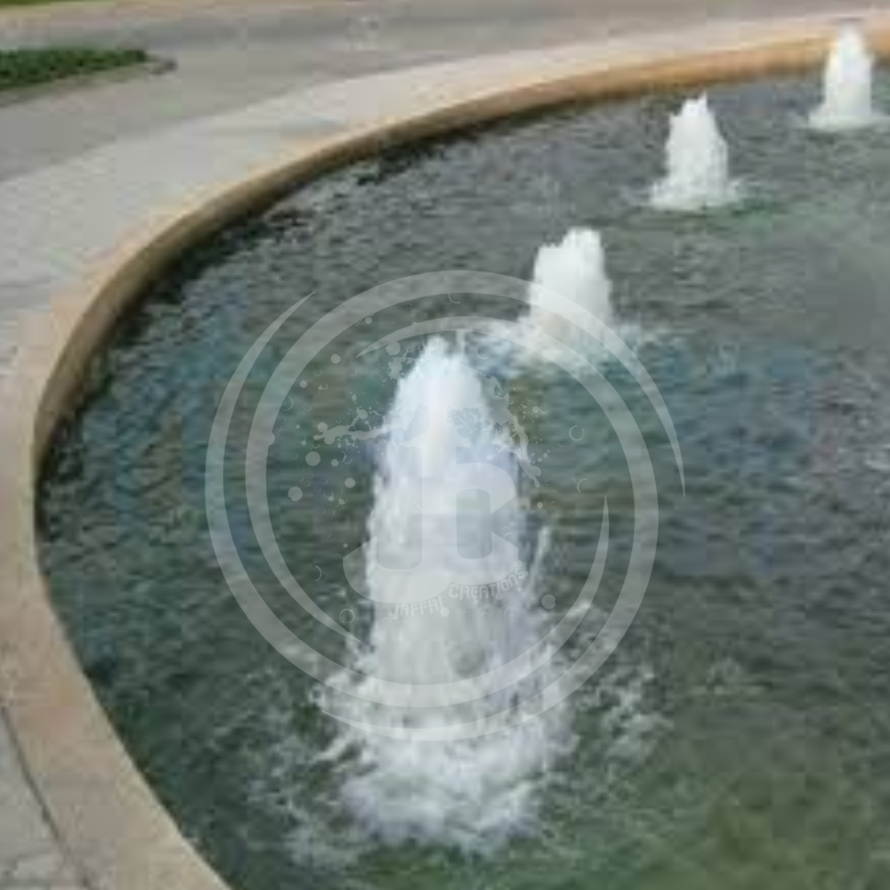 outdoor foam jett fountain