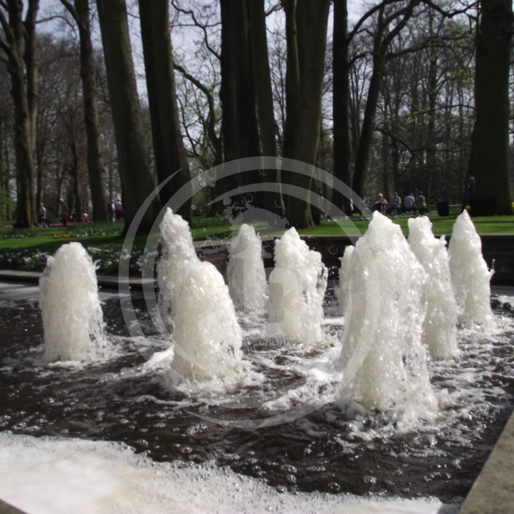 outdoor foam jett fountain