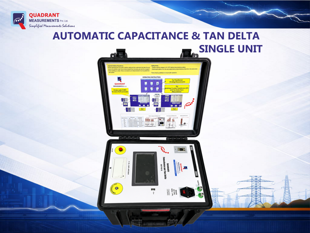 Automatic Capacitance And Tan Delta ( Qctd-a ) - Accuracy: 0.1% %