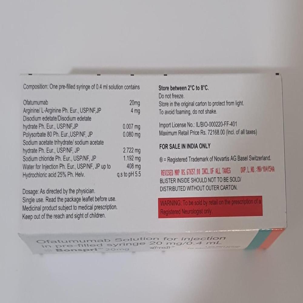 Bonspri Solution for Injection 0.4 mL