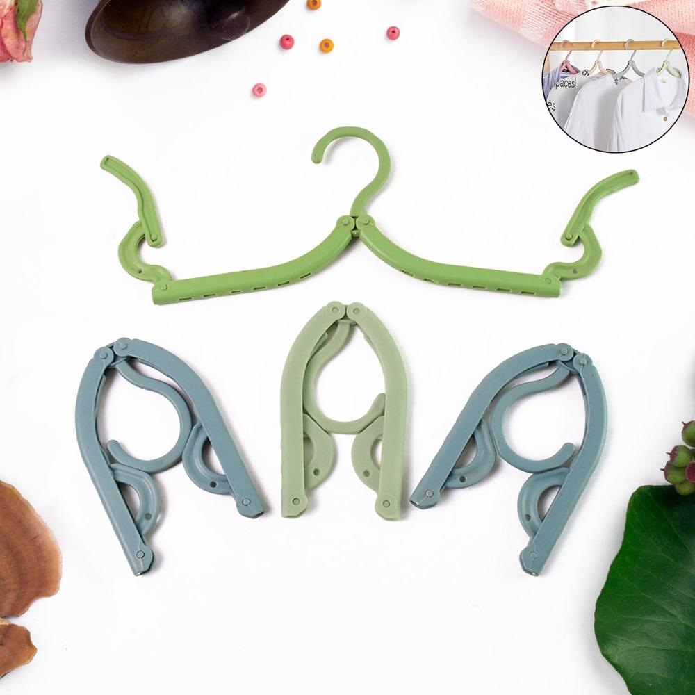 Travel Hangers Portable Folding Clothes Hangers (4 Pc / Big) - Application: As Per Product Requirement