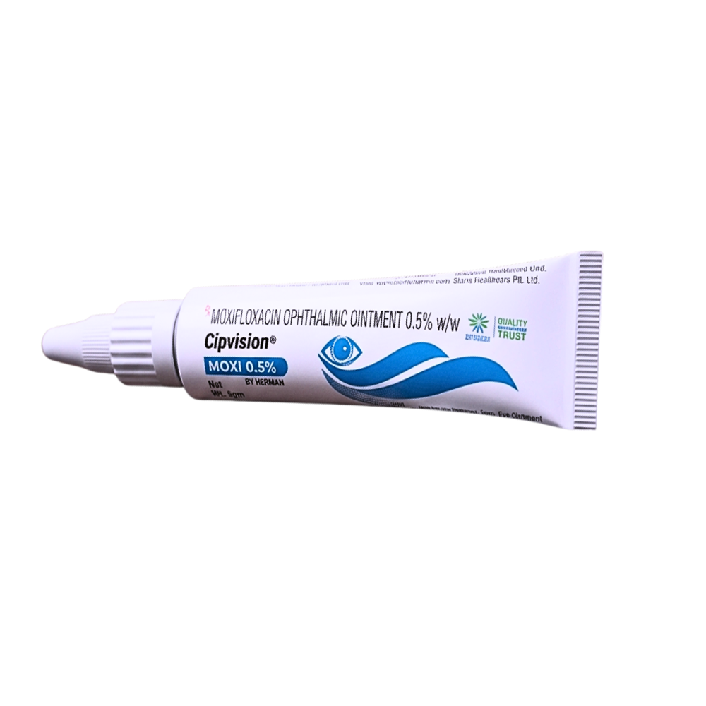  Moxifloxacin Opthalmic Ointment 0.5% W/W