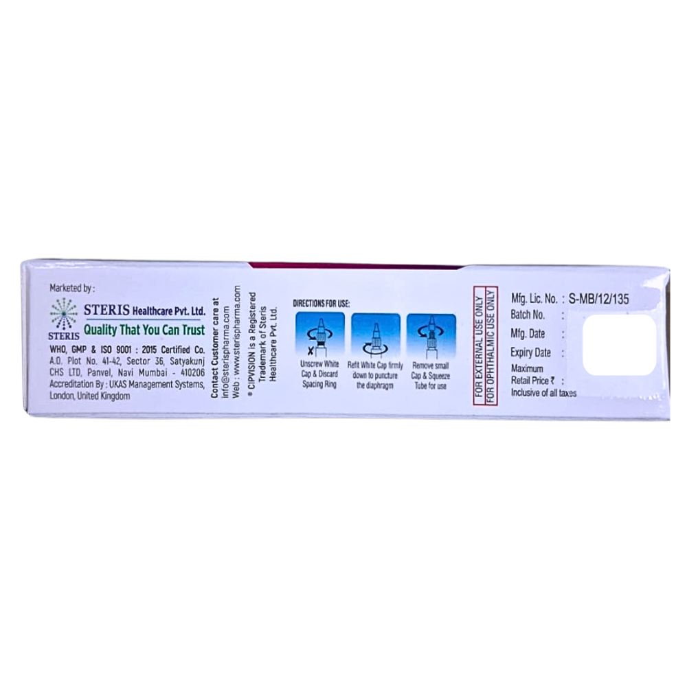  Moxifloxacin Opthalmic Ointment 0.5% W/W