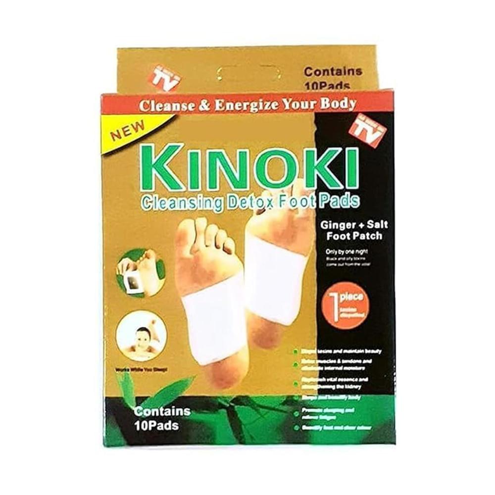 Kinoki Detox Foot Pads with Ginger & Salt Formula