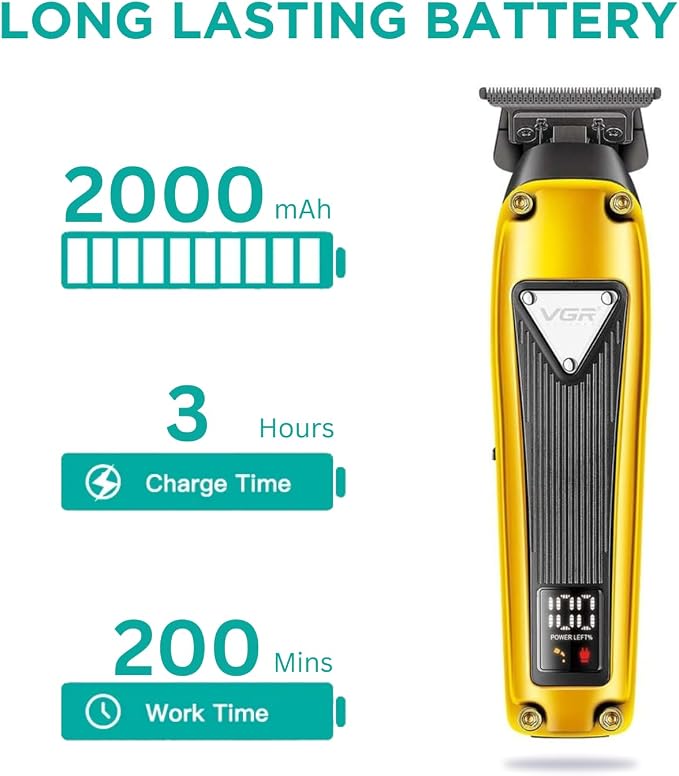 VGR V-913 RECHARGEABLE HAIR TRIMMER